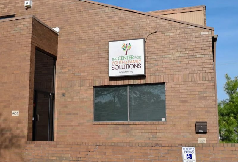 The Center for Youth and Family Solutions building is pictured in Springfield.