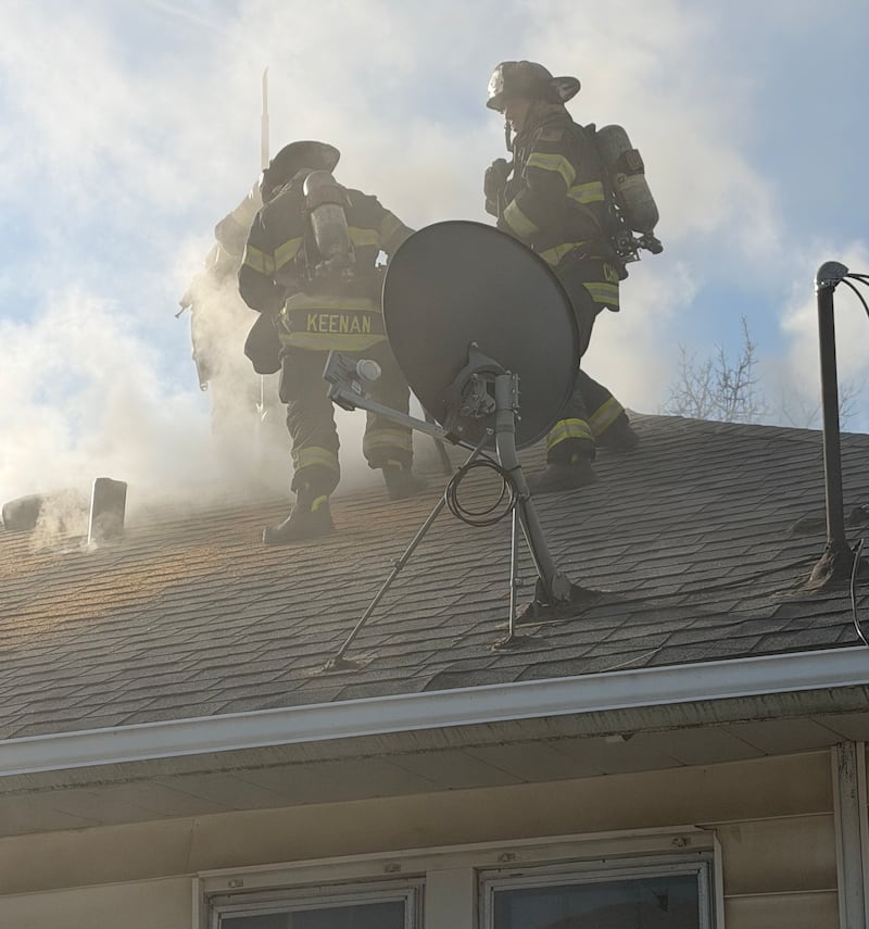Joliet Fire Department responded to house fire in the 900 block of Westwood Avenue on Monday, Jan. 5, 2026.