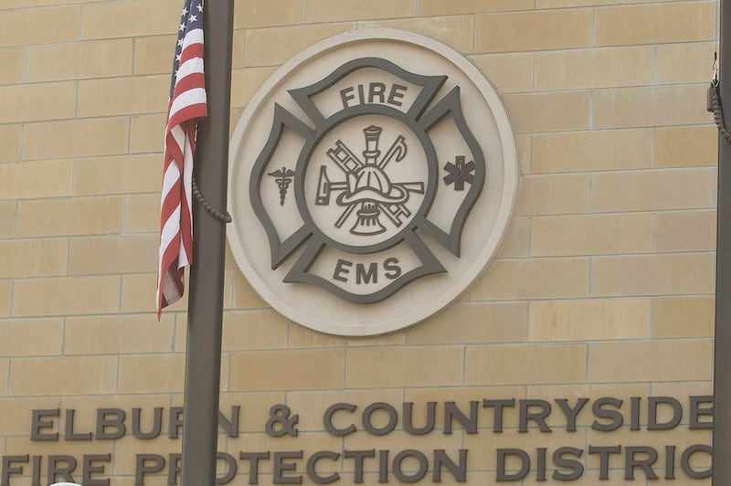 Shaw Local file photo of Elburn and Countryside Fire Protection District building in 2021.