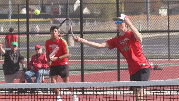Photos: Ottawa and L-P boys tennis meet in La Salle