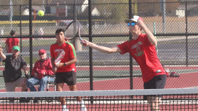 Photos: Ottawa and L-P boys tennis meet in La Salle