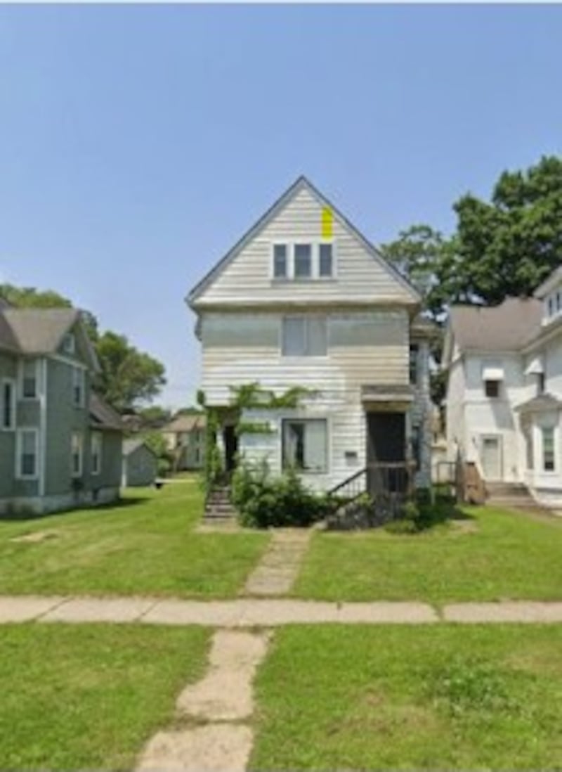 This house at 427-31 S. Chicago Ave. in Kankakee was recently sold. After the closing, the new buyer wants to make the home a rental property.