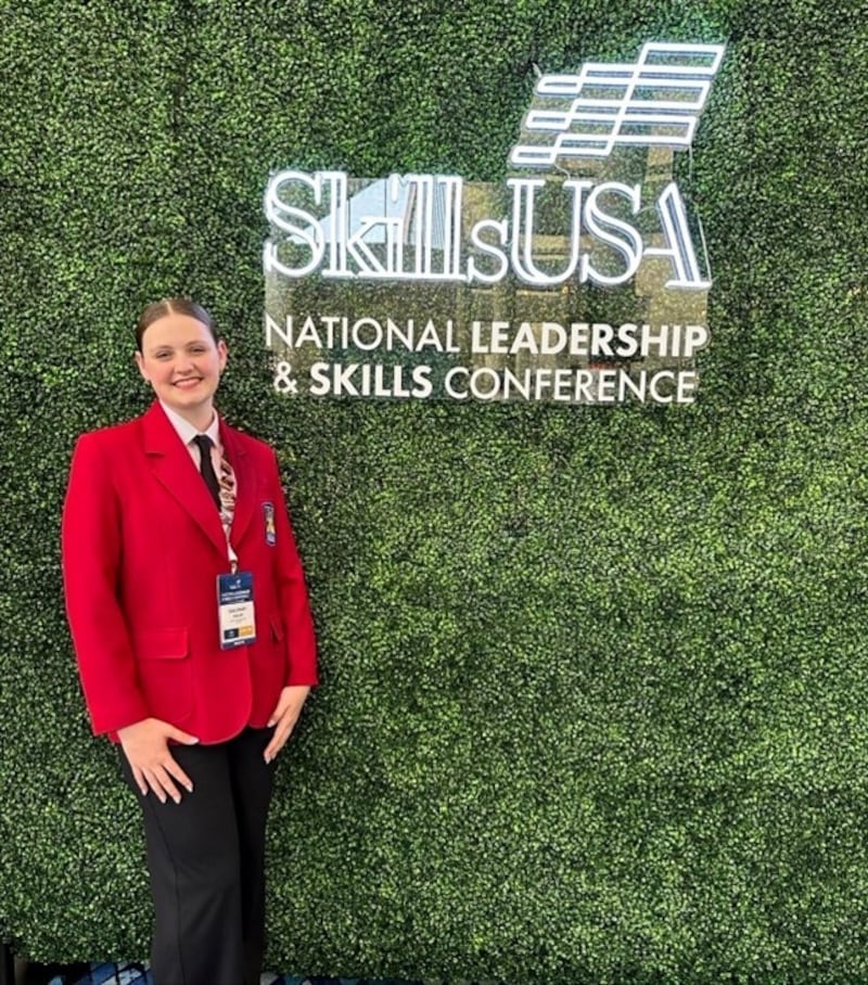 Joliet West High School junior Calloway Walsh earned a gold medal at the 2025 SkillsUSA Illinois State Championships in the Prepared Speech category, becoming the first Joliet Township High School student to qualify for the SkillsUSA National Leadership and Skills Conference.