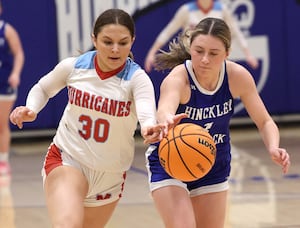 Photos: Hinckley-Big Rock girls basketball meets Marian Central in regional semifinal