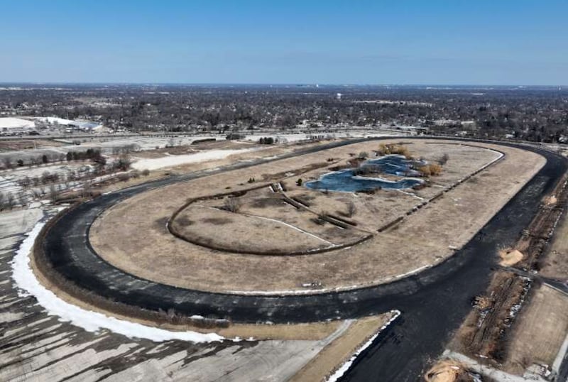 State and village officials Friday tried to emphasize the Arlington Park property is still very much in play as a Bears stadium site, following movement of legislation in Indiana to lure the team here.