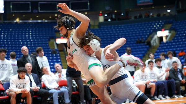 Photos: IHSA Class 2A Dual Team State Wrestling: IC Catholic defeats Providence Catholic for repeat title