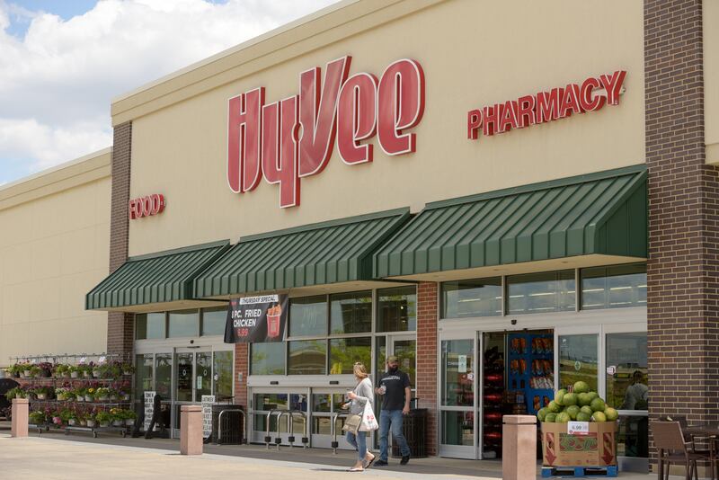 Shaw Local file photo – Hy-Vee grocery store in Sycamore, IL on Thursday, May 13, 2021.