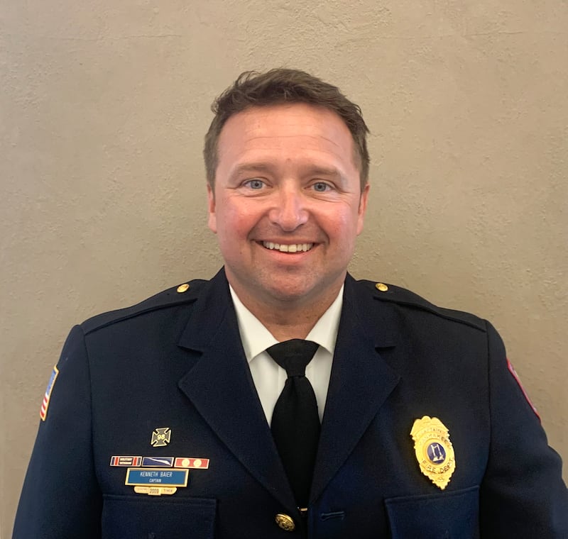 Kankakee Fire Captain Ken Baier