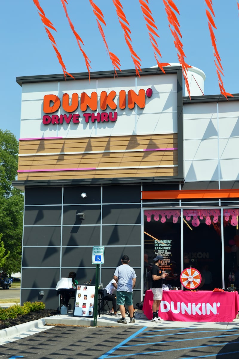 Dunkin' held a grand opening on June 24, 2023, six months after the location opened. It is located at 420 N. Galena Ave., Dixon.