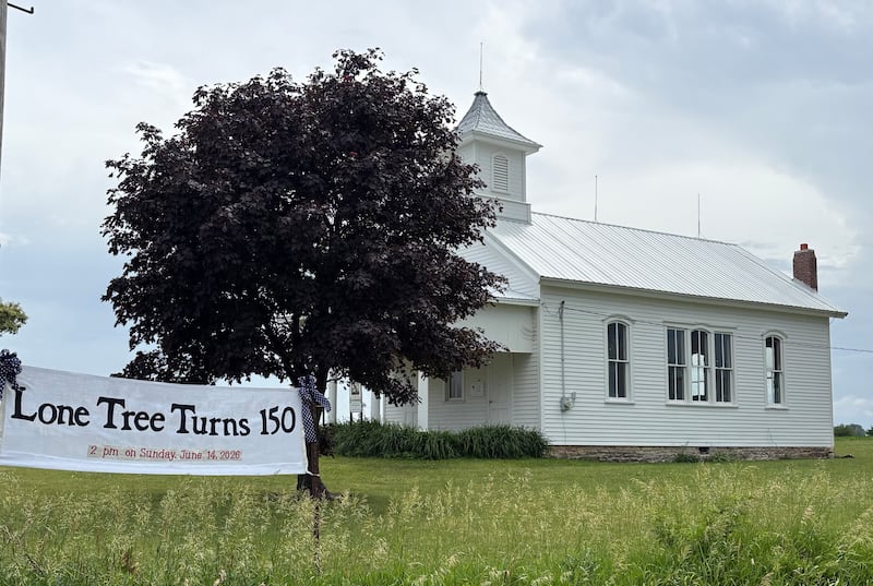 Lone Tree schoolhouse, rural Tiskilwa, will be celebrated at 2 p.m. Sunday, June 14.