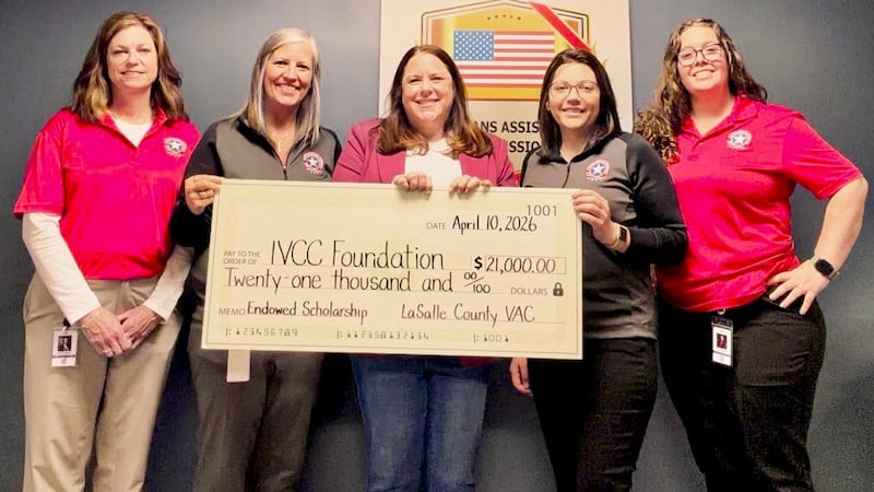 IVCC receives veterans scholarship endowment