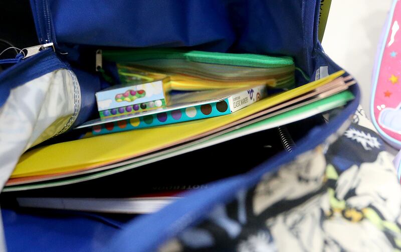 Area Princeton chidren received free backpacks and school supplies at  New Hope Church of the Nazarene on Monday, Aug. 5, 2024. Fly High Basketball Academy gave away 75 backpacks with supplies inside. Food and drinks were provided for all of those who could attend. The event was sponsored by Country Financial, Becks, Ollies distribution BA Designs and New Hope Church.