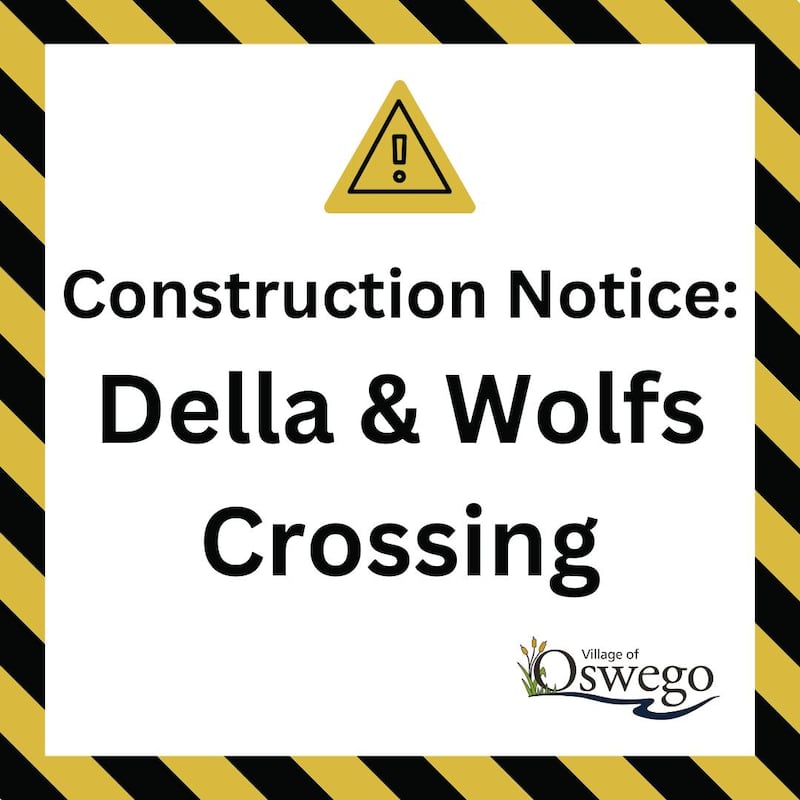 Motorists should expect minor traffic delays starting this month as work begins on the installation of a new water main along the north side of Wolfs Crossing from Fifth Street to Della Lane in Oswego.