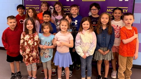 McKinley Elementary announces March Champions of the Charter students