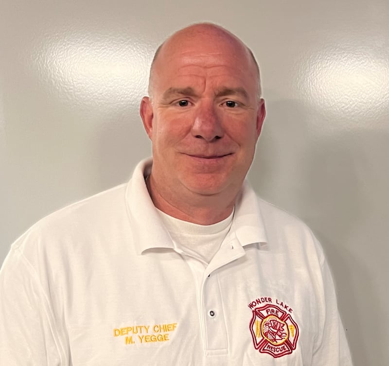 Matt Yegge was named the Wonder Lake Fire Protection District chief on Tuesday, Aug. 26, 2025.