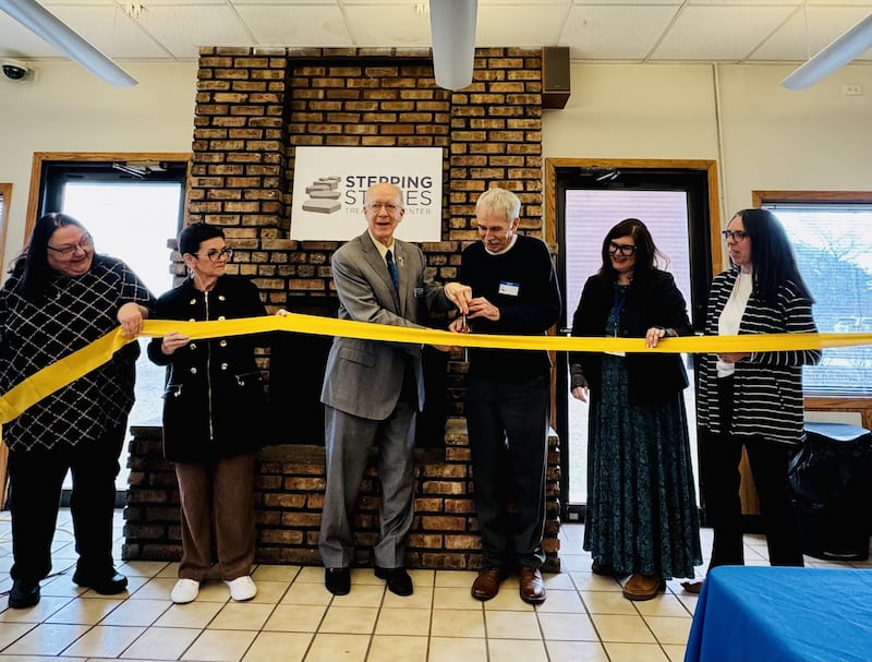 US Congressman Bill Foster, State Representative Natalie Manley and Illinois Supreme Court Justice Mary Kay O’Brien were in attendance for a ribbon-cutting ceremony to celebrate Stepping Stones Recovery Home for Women and Children on Friday, March 13, 2026
