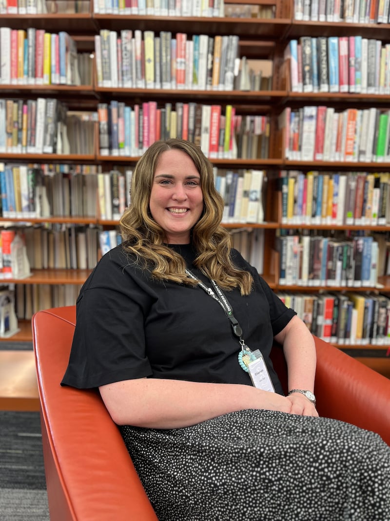 Elizabeth Shlah was hired as the Downers Grove Public Library's first full-time social worker in 2025.