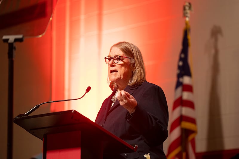 Joyce Schamberger was awarded SVCC’s Distinguished Alumna Friday, May 15, 2026, during the school’s commencement ceremony.