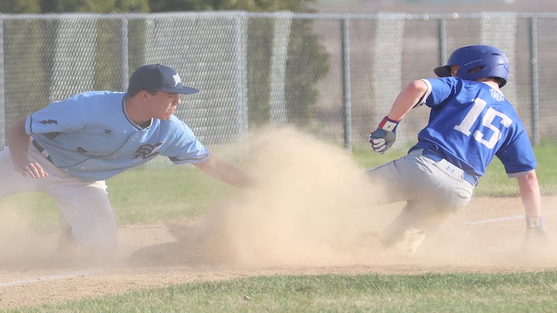 Photos:  Newman baseball blasts Bureau Valley