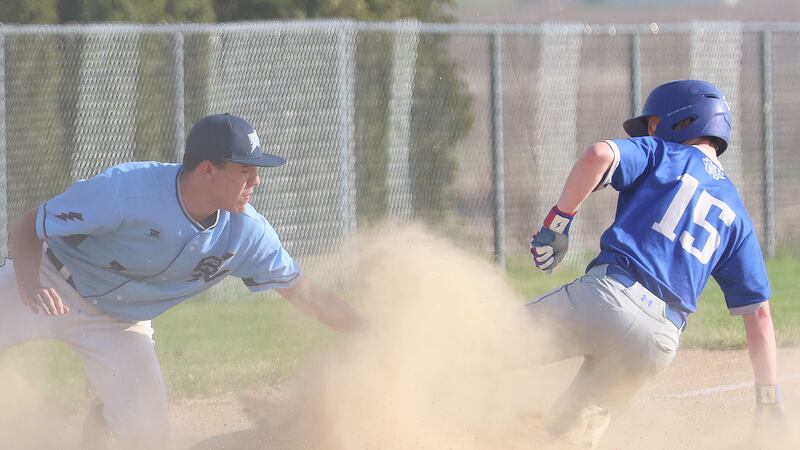 Photos: Newman baseball blasts Bureau Valley
