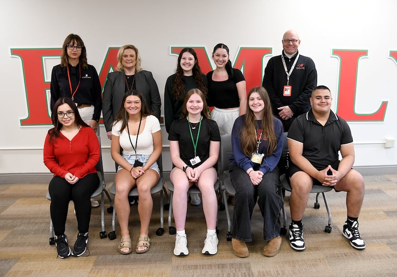 The La Salle-Peru High School Renaissance Students of the Month were recognized Wednesday, April 30, 2025, during a breakfast ceremony.