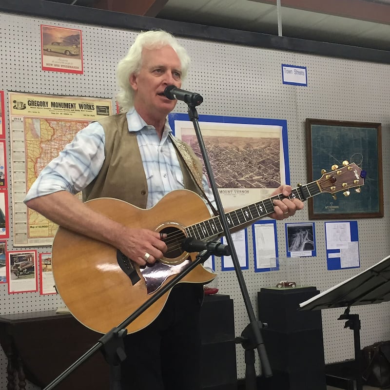 The Whiteside Forum will host Bucky Halker and his presentation of “This Land is Your Land: The Folksongs of Woody Guthrie” on Sunday, March 22, in Morrison.