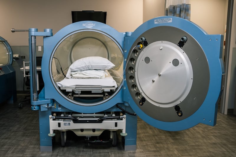 The Silver Cross Center for Advanced Wound Healing recently acquired two state-of-the-art hyperbaric oxygen units and began offering HBO therapy on Monday. The wound center is rebranded as the Silver Cross Wound Healing and Hyperbaric Medicine and is now located at Silver Cross Pavilion D, Suite 130, on the campus of Silver Cross Hospital, 1851 Silver Cross Blvd. in New Lenox.