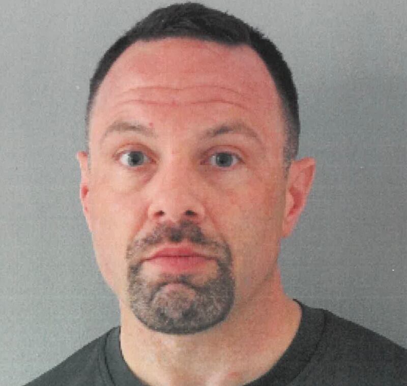 John Resedean booking photo in 2021.