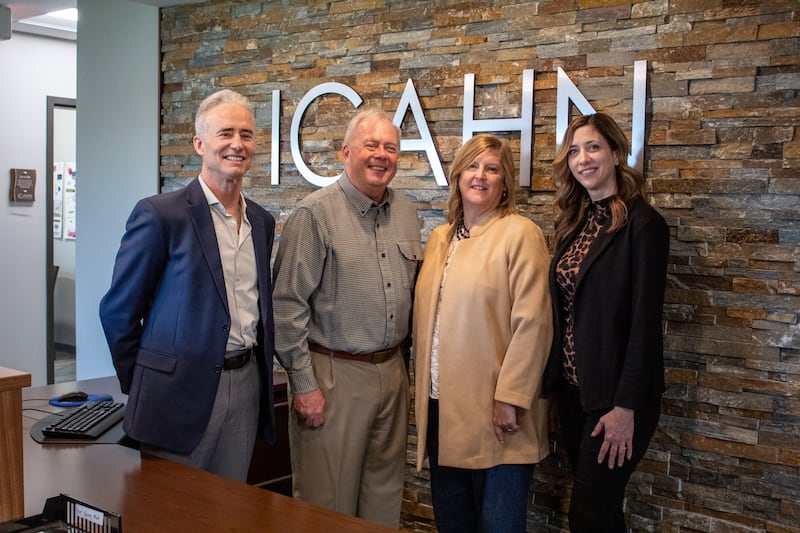Starved Rock Country Community Foundation representatives met recently with Illinois Critical Access Hospital Network officials in Princeton. Pictured from left are SRCCF President Fran Brolley, SRCCF board member Michael Stutzke, ICAHN Executive Director Tracy Warner and ICAHN Director of Clinical Programs Michelle Hansen.