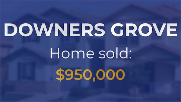 Downers Grove: Single-family home sells for $950,000