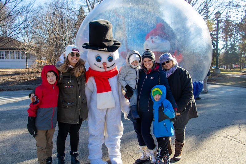 Meeting Frost the Snowman was part of the Frosty Fest fun in 2025. This year, Frosty Fest takes place from 10:30 a.m. to 1 p.m. Jan 10 in Viking Park.