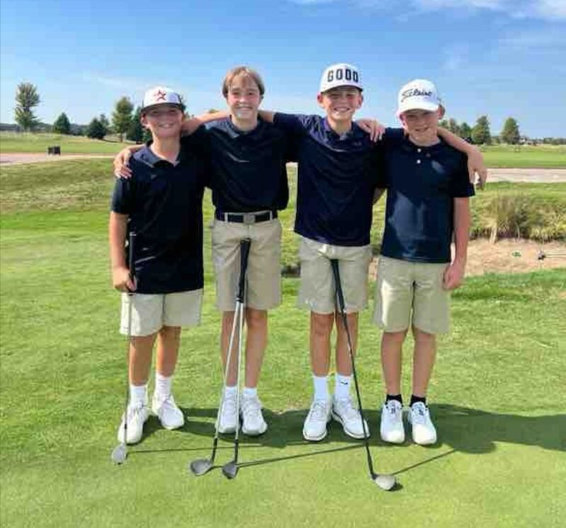 The Academy of St. Carlo Acutis boys golf team placed sixth in the IESA state tournament at Metamora Fields Golf Club.