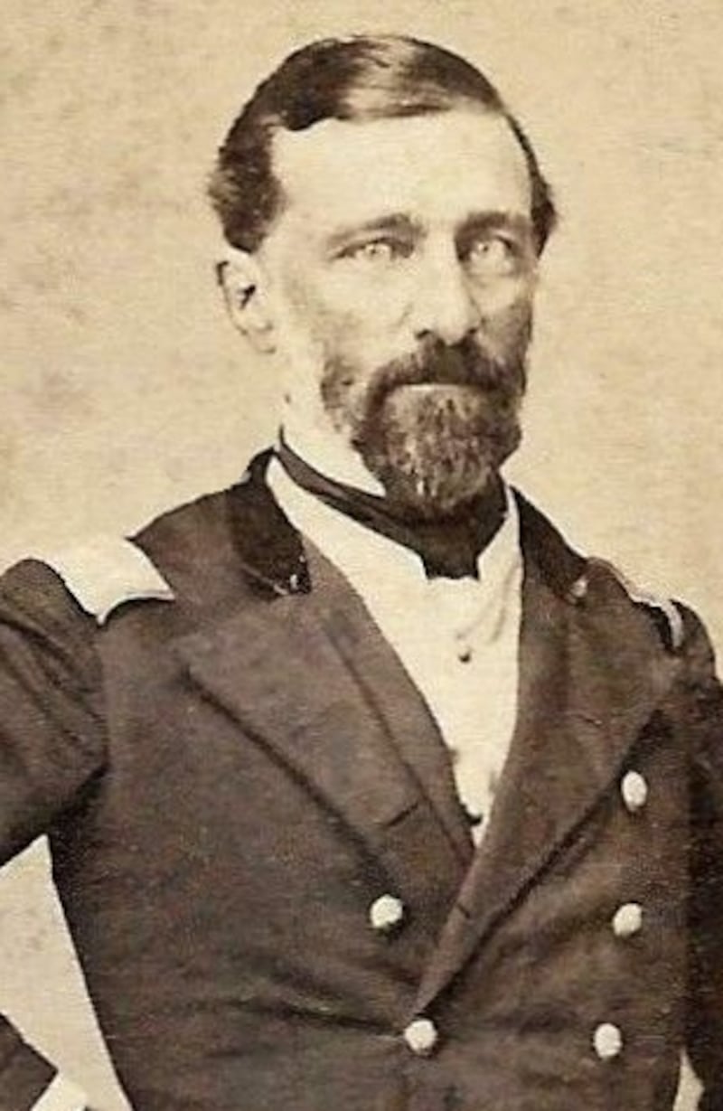 Col. John B. Wyman of Amboy, commander of the Illinois 13th Infantry Regiment.