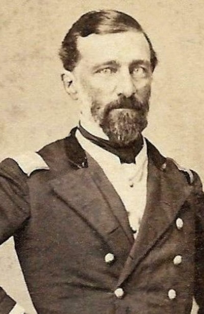 Col. John B. Wyman of Amboy, commander of the Illinois 13th Infantry Regiment.