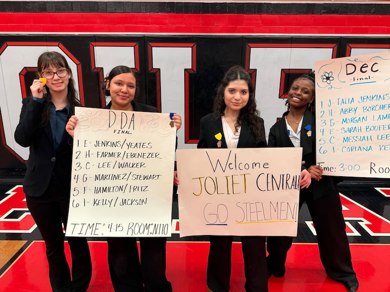 The Joliet Central Steelmen will compete at sectionals on Saturday, Feb. 14 as they pursue spots at the IHSA State Championships.