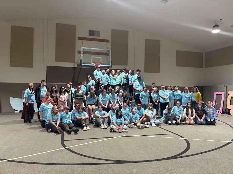 The cast and crew of 'Suessical Jr.' that is playing Nov. 14-16 at the Centennial Auditorium in Sterling.