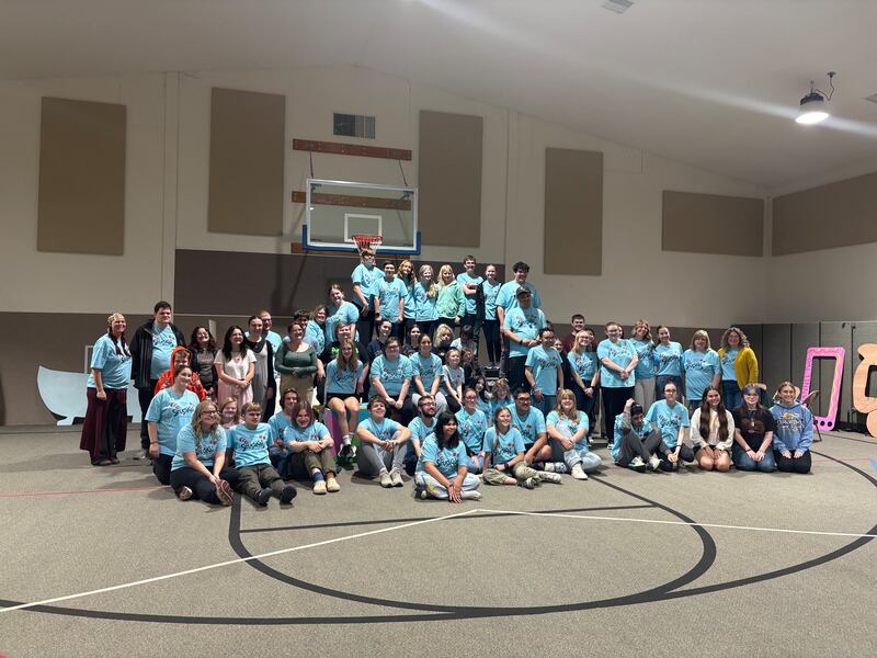 The cast and crew of 'Suessical Jr.' that is playing Nov. 14-16 at the Centennial Auditorium in Sterling.