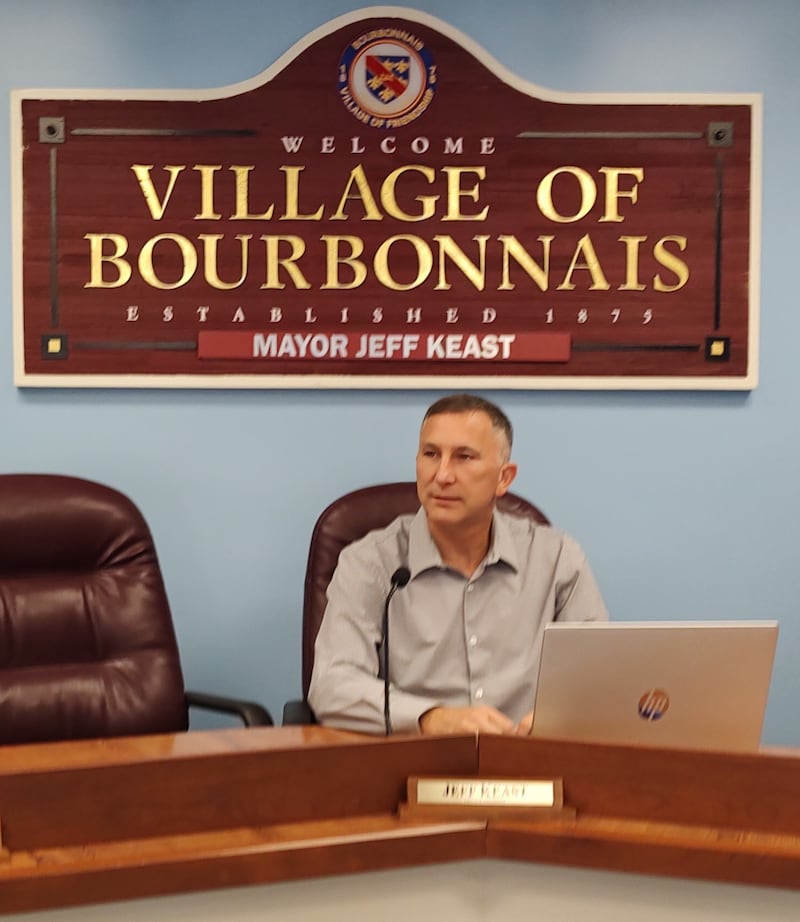 Bourbonnais Mayor Jeff Keast