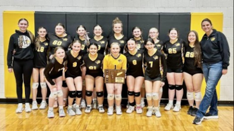 Putnam County wins eighth-grade regional volleyball title