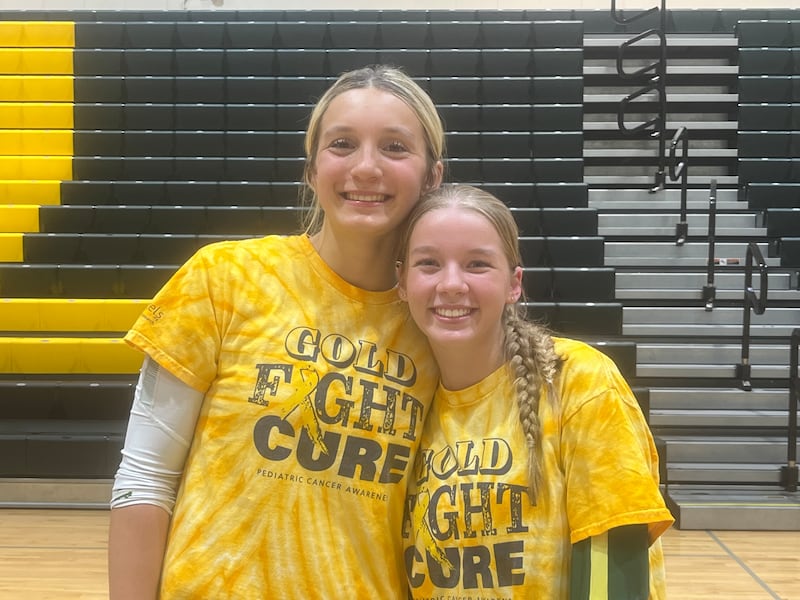 Joanna Kruzolek (left) and Layla Addison, Crystal Lake South