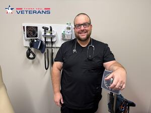 Marine veteran serves families now as Silver Cross nurse practitioner 