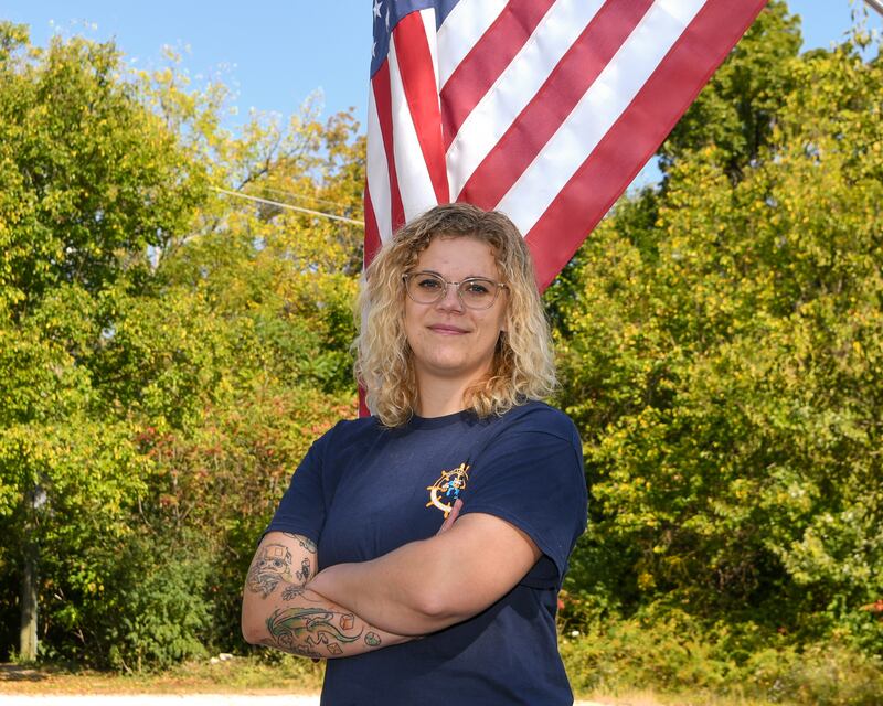 Brooke Christenson poses for a photo on Friday Oct. 3, 2025, in St Charles Township.
