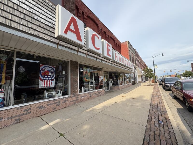 Ace Hardware on East Main Street in Streator is seeking a $15,000 city façade grant for new signage and awning upgrades, but the decision has been pushed back until September.