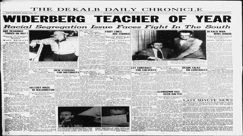 Historical covers for May 18: A Teacher of the Year and Brown v. Board of Education