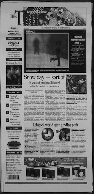 Historical covers from February 2: When Blizzards hit northern Illinois