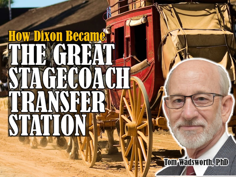 Back by popular demand for an encore presentation Saturday, Jan. 31, 2026 at 10 a.m. at the Oregon Illinois Depot, Tom Wadsworth will speak about stagecoach history in northwestern Illinois (1828-1855).