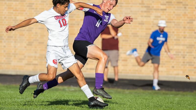 Photos: Oregon travels to Dixon for boys soccer