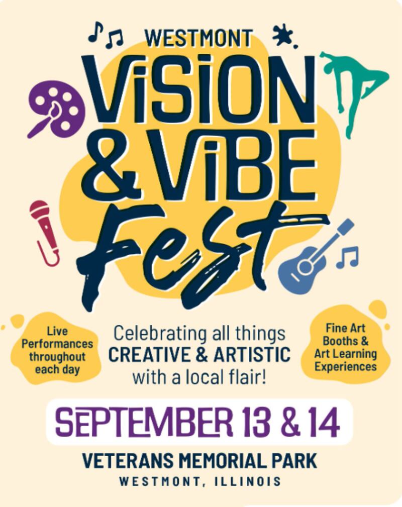 Westmont's first Vision & Vibe Fest will be held in September in Memorial Park