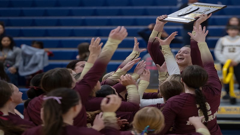 Photos: Sterling vs Morris Class 3A regional volleyball final