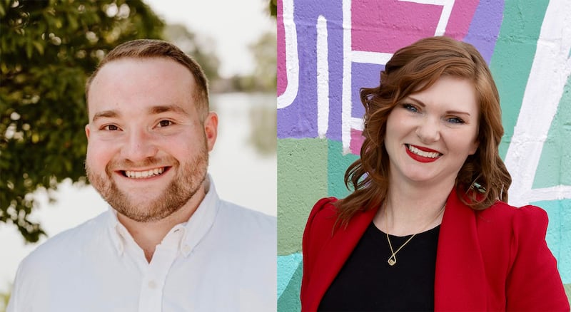 Jakob Knox and Ashley Peterson